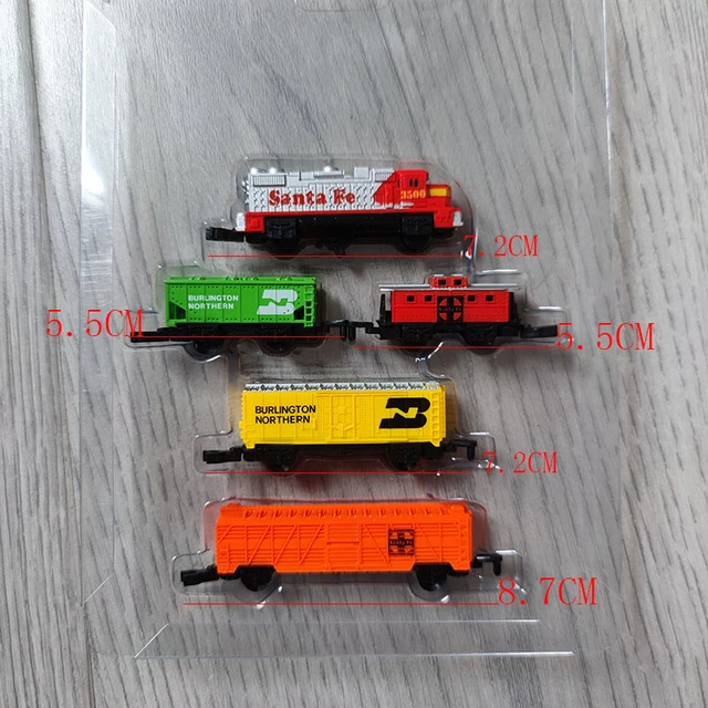 Lot de 5 jouets miniatures pour trains miniatures et décoration