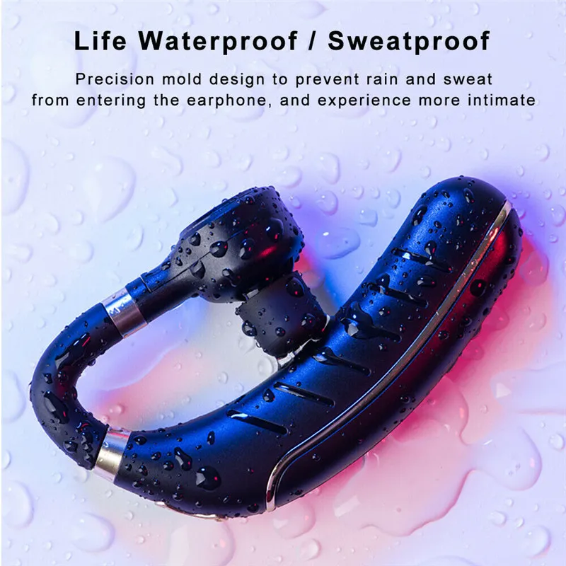 FC1 Bluetooth Earphone Wireless earphone 260mAh Battery Long Standby Earbud Music Headset With HD Microphone For Phone
