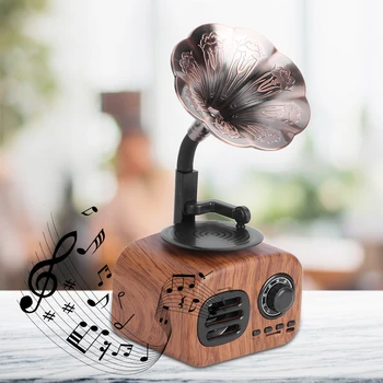 

Creative Retro Bluetooth Speaker Plug-in Card Music Player for PC Mobile Phone Tablet bluetooth speakers for enjoy great music