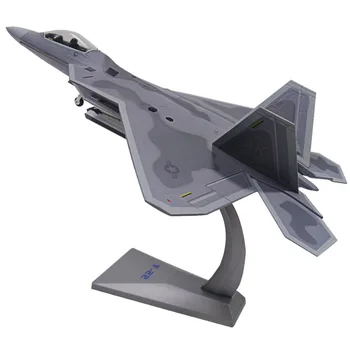 

1:72 Metal F22 Airplane Model Simulation Raptor Fighter American Aviation Military Fighter Model Decoration model airplanes