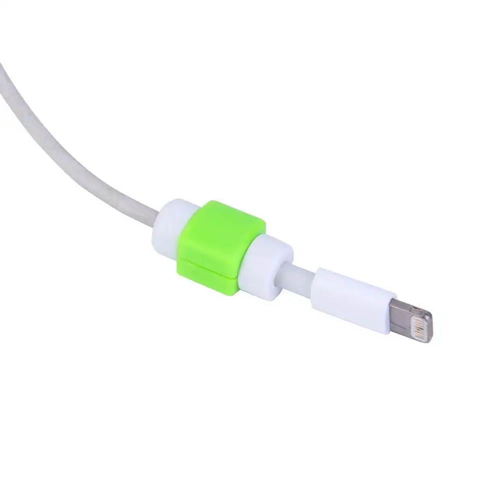 10 шт. Защитная крышка для iPhone Lightning USB зарядное устройство кабель Шнур