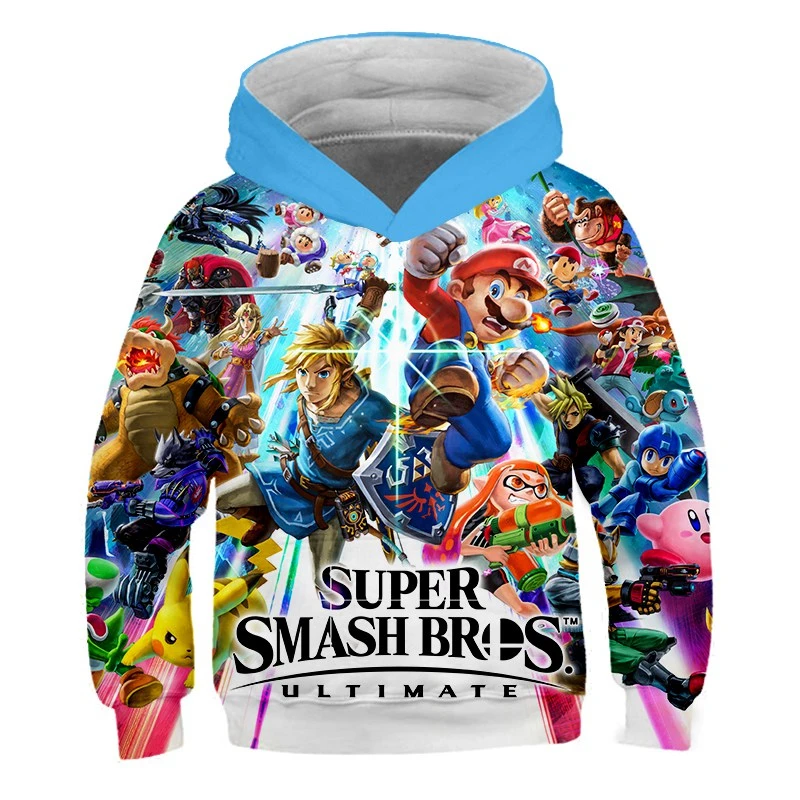 New Mens/Womens Super Mario Star 3D print Sweatshirts Hoodies pullover