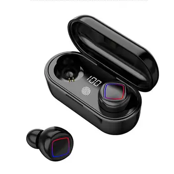 

TWS Wireless Earphone In-ear Bluetooth5.0 with Digital Display LED Light Charging Box