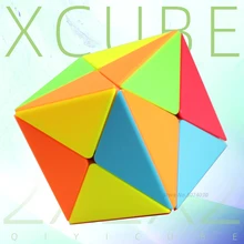 Qiyi Xcube 2x2 X Cube Cubo Magico Stickerless Specail обучающий пазл игрушка антистрессовые игрушки для детей странная форма