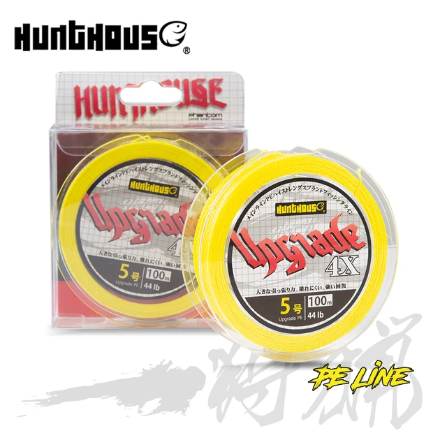 Hunthouse 4 Braided 8 braided Fishing Line 300m 500m 1000m 4 Strands 8  Strands PE braid line 16 25 35 50LB powerful fishing line - AliExpress