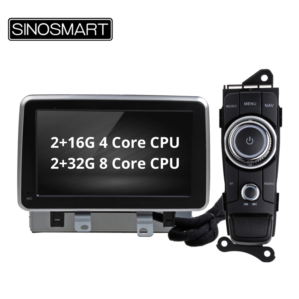 SINOSMART 4/8 Core CPU,Car GPS Navigation for Mazda 2/CX-3 2015-2017 Canbus to work with car original CD SINOSMART 4/8 Core CPU,Car GPS Navigation for Mazda 2/CX-3 2015-2017 Canbus to work with car original CD