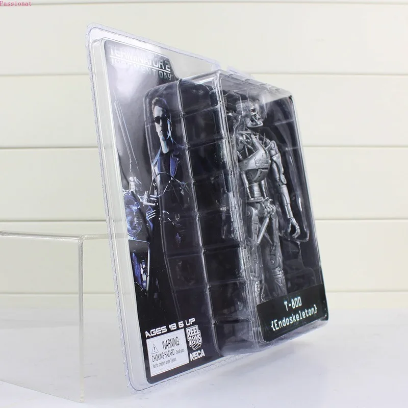 18 см NECA Терминатор 2 фигурка T 800 эндскелетон Классическая Игрушка 7 &quot18 см|Игровые