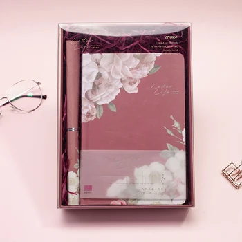 

JIANWU creativity Sketchbook Diary calendar Notebook Journal effects work book planner personal letter gifti box
