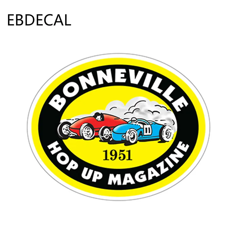 Ebdeckle Bonneville Hop Up Magazine Hot Rod для Авто/бампера/окна/настенные наклейки DIY Декор