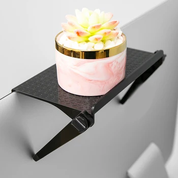 

Multi-Functional Storage Rack Adjustable TV Screen Top Storage Shelf Rack Holder Computer Rack Bracket Monitor Screen Rack