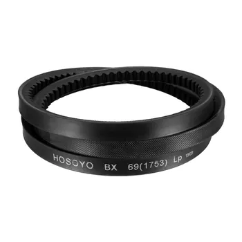 

uxcell BX69 Drive V-Belt 69 Inches Length Industrial Power Rubber Transmission Belt