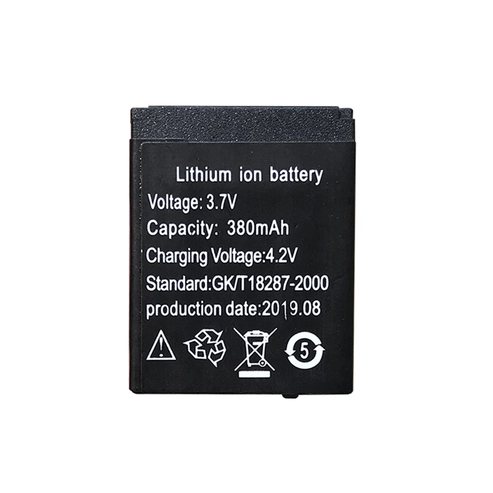 

Top Brand Smart Watch Battery LQ-S1 3.7V 380MAH RECHARGEABLE LI-ION POLYMER SMART WATCH DZ09 BATTERY