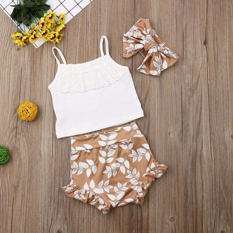 Pudcoco/брендовый комплект летней одежды из 3 предметов; Одежда для новорожденных девочек; roupa de bebe menino; одежда для малышей