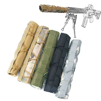 

Rifle Silencer Protector Cover Moistureproof Storage Sleeve Holster Airsoft Gun Sock Rifle Shot Gun Nylon Hunting Accessories