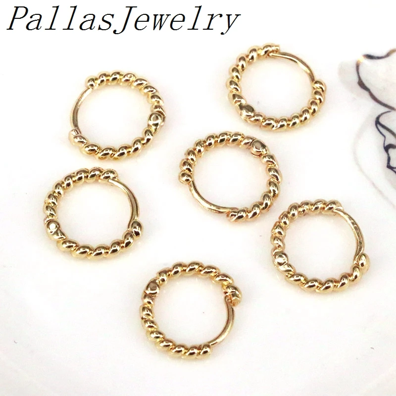 

10Pairs, New Trendy Wedding Metal Circle Hoop Earrings for Women Gold Silver Color Hoop Earring Statement Brincos Jewelry