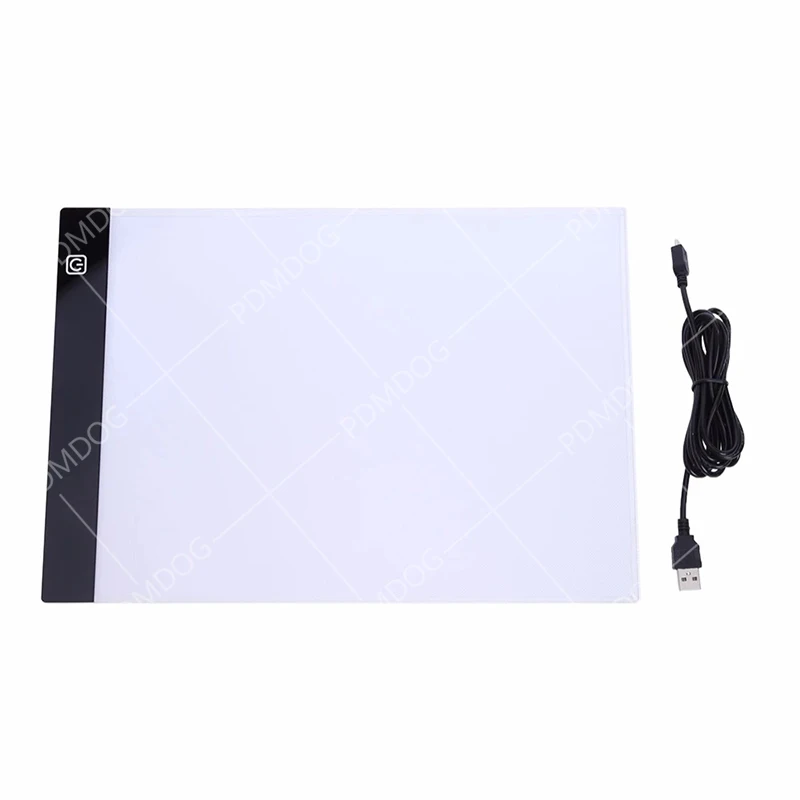 

PDMDOG LED Diamond Painting Light Pad Lightpad Board Diamond Painting Accessories Tool Kits A4 A5 A3 Drawing Graphic Tablet Box