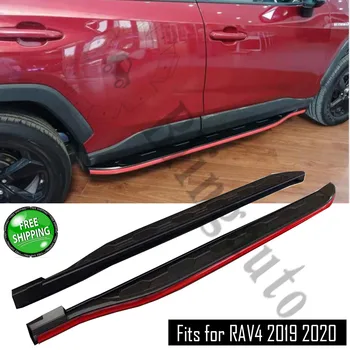 شراءيناسب T. Oota كل جديد RAV4 2019 2020 2021 2 قطعة اليسار اليمين تشغيل مجلس الجانب خطوات Nerf بار دواسة سيارة الجانب الدرج قضيب جانبي