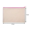 12Pcs Multipurpose Cosmetic Bag Makeup Pouches with Zipper Canvas Bag Pencil Pouch Travel Toiletry Bag for DIY Design 2