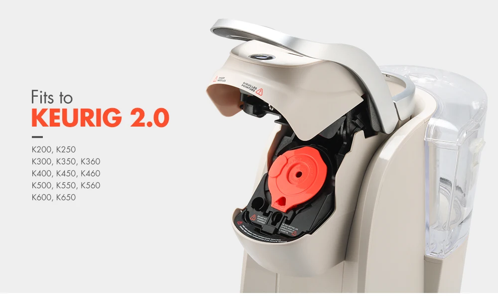 Новый дизайн многоразовые фильтры для графина K Keurig 2 0 кофейные капсулы KCup Get 100 шт.