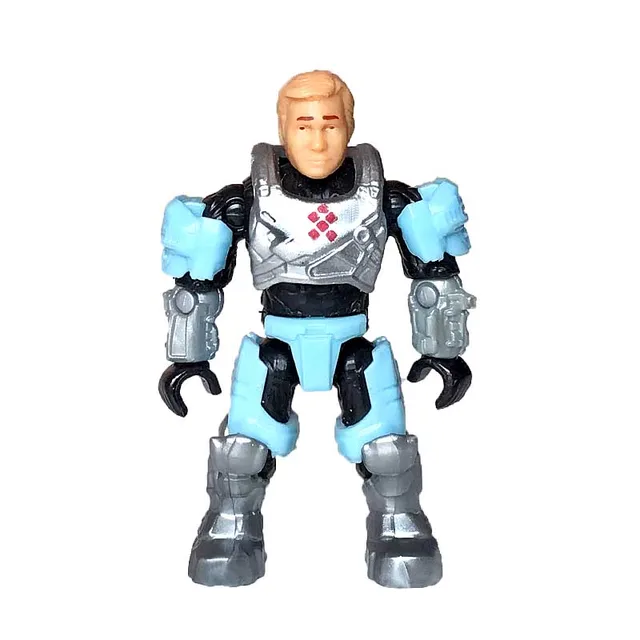 5Cm Mega Bloks Construx Halo Spartan Cally Urabn Soldier Anime Action Figure Building Blocks Collector Edition Construction Toys 6