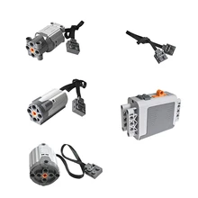 

Technical Power Function Extension Cable Servo Motor M/L/XL Motor Battery Box Technical Creative Toys MOC Building Block Toys