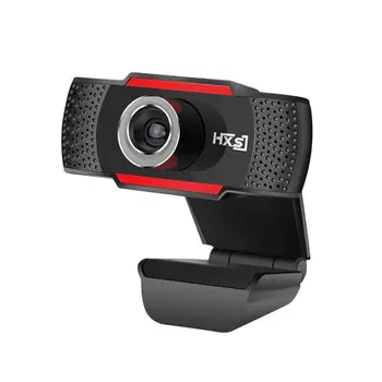 

Foxnovo Hd Webcam 1080P Computer Webcam Camera with Sound Absorption Mic without Battery Black