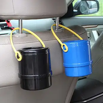 

2pcs Car Umbrella Bucket Storage Barrel Folding Collapsible Bucket High-quality Container Storage Box