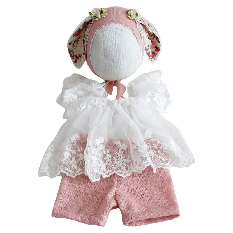 3 Pcs/Set Sweet Baby Hat Tops Pants Clothing Newborn Kids Photography Props Outfits Infants Bathing Gifts for Baby Girls kids clothes set baby girl clothing set