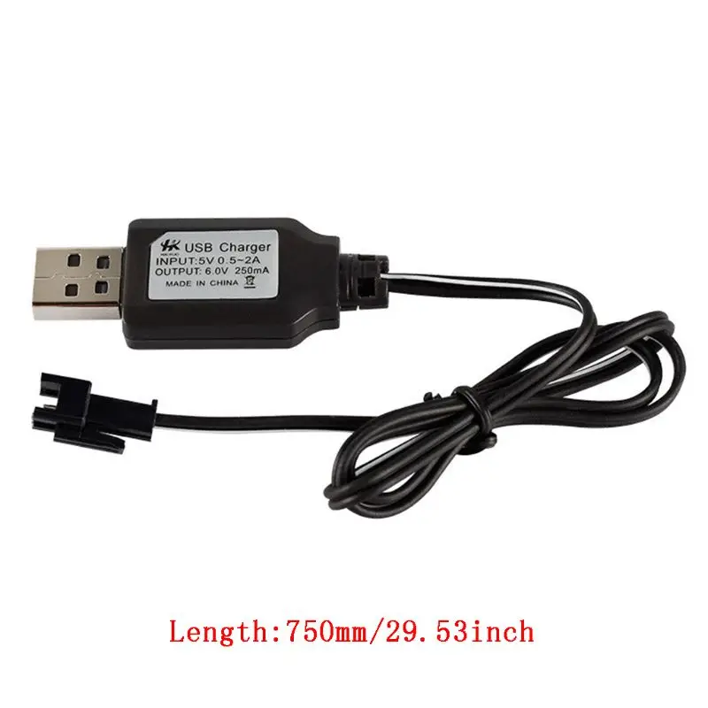USB 6V 250mA NiMh/NiCd батарея USB зарядное устройство пакеты SM 2P электрическая игрушка зарядное устройство 24BB