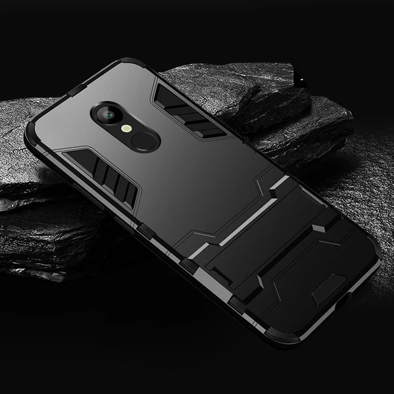 Black Противоударный армированный чехол для телефона s для Xiao mi Red mi Note 6 5 Pro для Xiaomi mi 8 6 5 A1 A2, задняя крышка, красный mi Note 4 Note 4X 4A 4X чехол - Цвет: Black