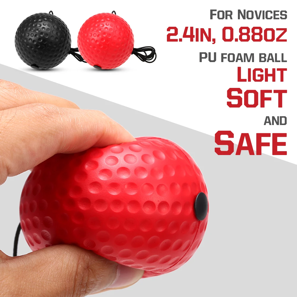 3 уровня пробивки тренировочный мяч бокс рефлекторный скоростной мяч набор ММА Санда Муай Тай боксер Повышение силы реакции рук тренировки глаз