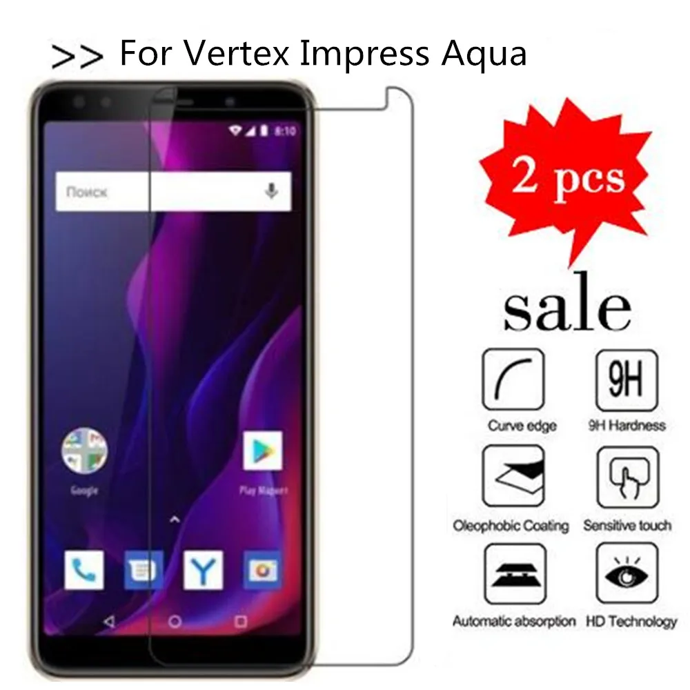 

Tempered Glass For Vertex Impress Aqua Screen Protector Premiun Protection Film Case For Vertex Impress Aqua Tempered Glass