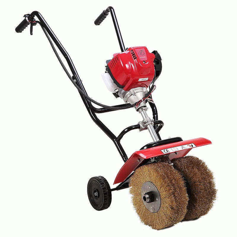 Rectificadora de óxido acero, pulidora gasolina de industrial, descalcificadora de de hierro, desbrozadora|Cortadora de césped| - AliExpress