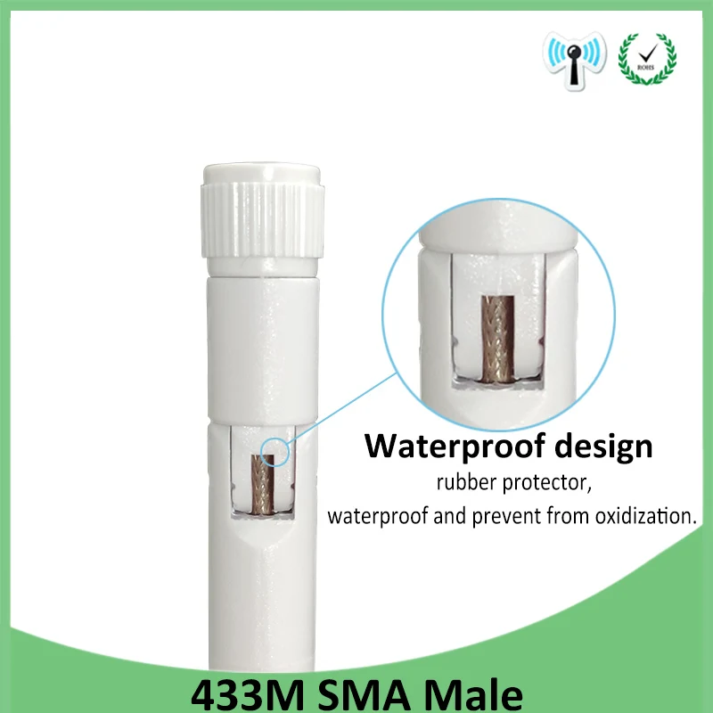 Антенна 433 МГц 3dbi GSM SMA штекер разъем антенна м + RP гнездо до Ufl./IPX