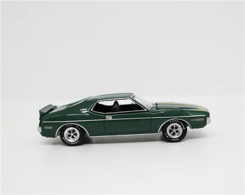 Greenlight 1: 64 AMC Javelin AMX зеленый литья под давлением модель автомобиля без коробки