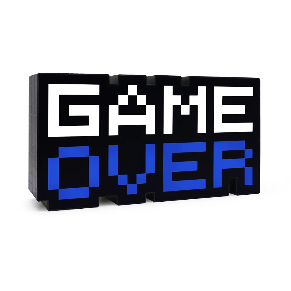 ゲームオーバーランプ音声制御雰囲気アクリルゲームアイコンライト調光対応商業照明クラブ壁の装飾 Led Night Lights Aliexpress