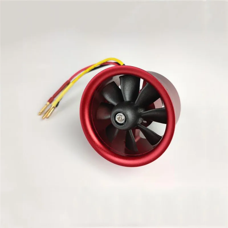 40 мм 8 лопастей сплав EDF с 7000KV 3S Outrunner мотор для RC самолета фиксированного