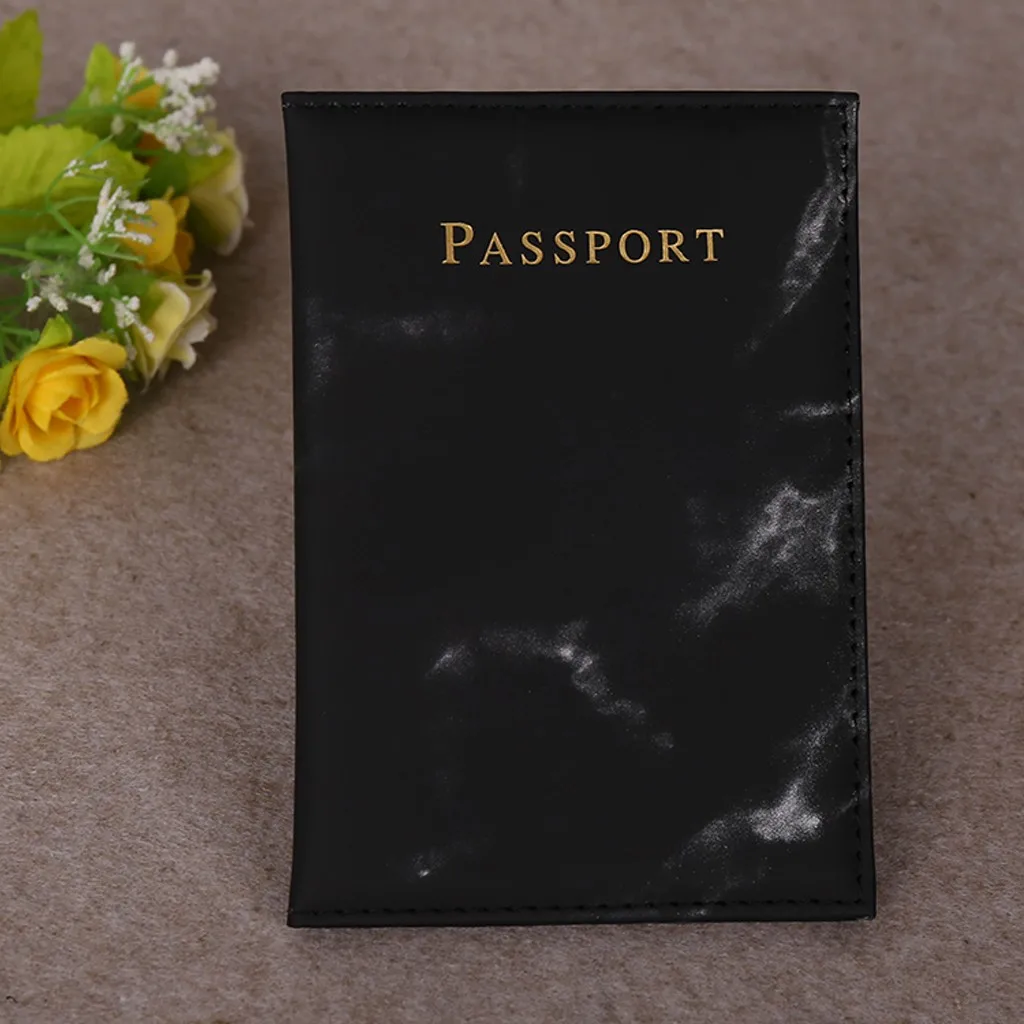 

Waterproof Leather Wallet Zipper Coin Purse Passport Packet Card Holder Travel Cover Case