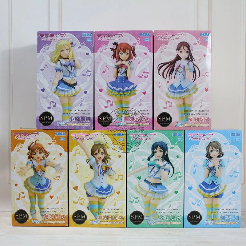 LoveLive экшн-фигурки серии прыгающие сердца вы Ватанабе кэнан Мазура куникида