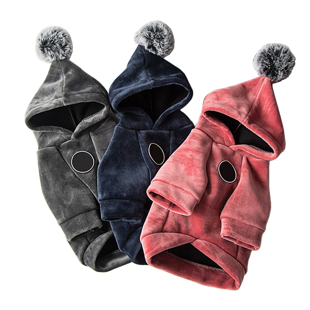 

Dog Clothing Puppy Winter Clothes Pets Dog Hoodie For Chihuahua Yorkie Poodle Autumn Coat Warm Clothes For Dogs Fast shipping