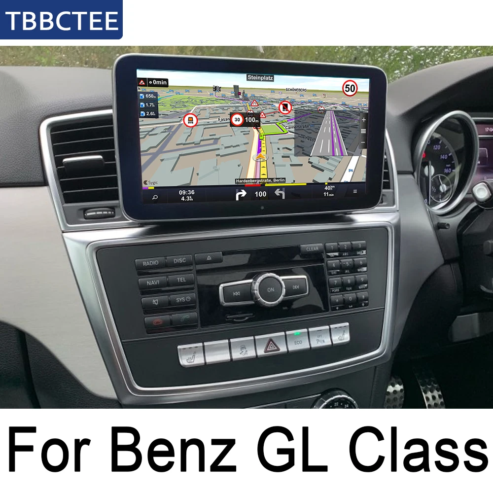 Для Mecerdes Benz GL 2013~ NTG Android автомобильный Радио GPS; Мультимедийный проигрыватель навигационная карта 2G+ 16G HD экран WiFi BT