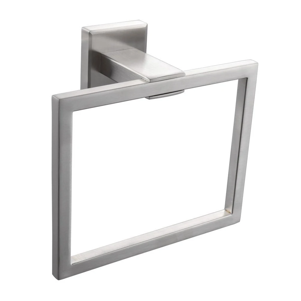 Rail Toilet Saving Space Home Towel Holder Storage Rack Square Shape Wall Mounted Organizer Modern Bathroom Supplies Practical