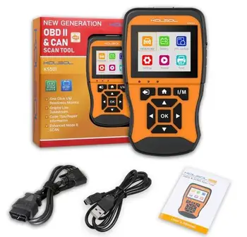 

for KOLSOL KS501 New Generation OBDII & EOBD Scan Tool for Universal Vehicles Automotive Scanner Diagnostic Tool