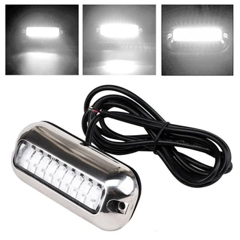 

Boat LED Light Transom Ship Beam Lamp Waterproof 10-30 VDC 120° Beam Underwater Pontoon