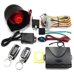 CHADWICK sistema de alarma unidireccional para coche, dispositivo con sirena para vehículo de 12V CC, con sistema de cerradura de puerta Central, 802B 8171