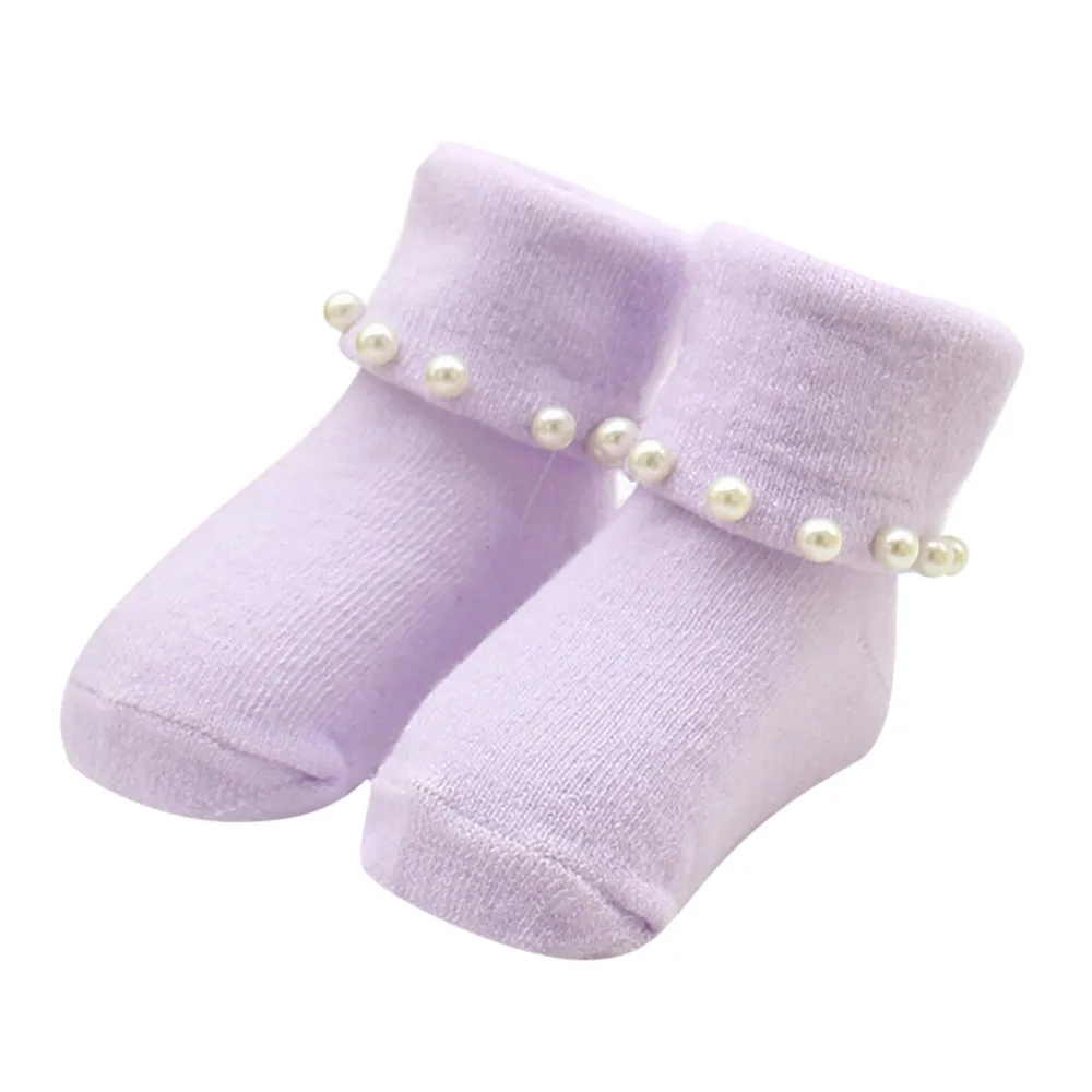 Нескользящие носки принцессы для маленьких девочек, носки новорожденного малыша, носки для малышей 0-12 месяцев, одежда