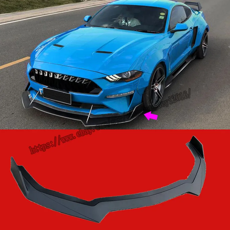 Для Ford Mustang углеродное волокно Стиль внешний комплект кузова украшения Чехлы отделка