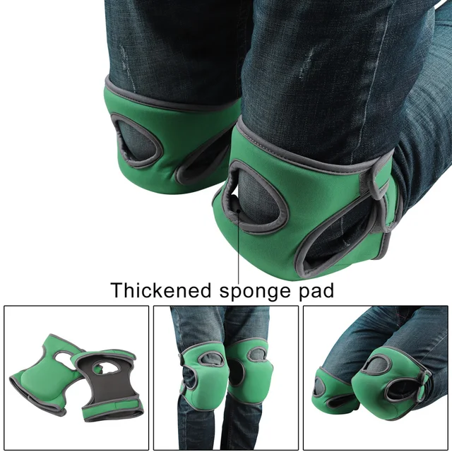 Kertészeti Térdpálca Padló Zöld Tisztításhoz Puha Neoprén Párnák 51X23X4Cm Eva Fokozott Dupla Öltés Védő Párna - Image 5