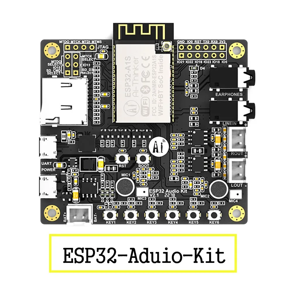 

ESP32-Aduio-Kit WiFi + Bluetooth module ESP32 serial to WiFi Audio Development Board