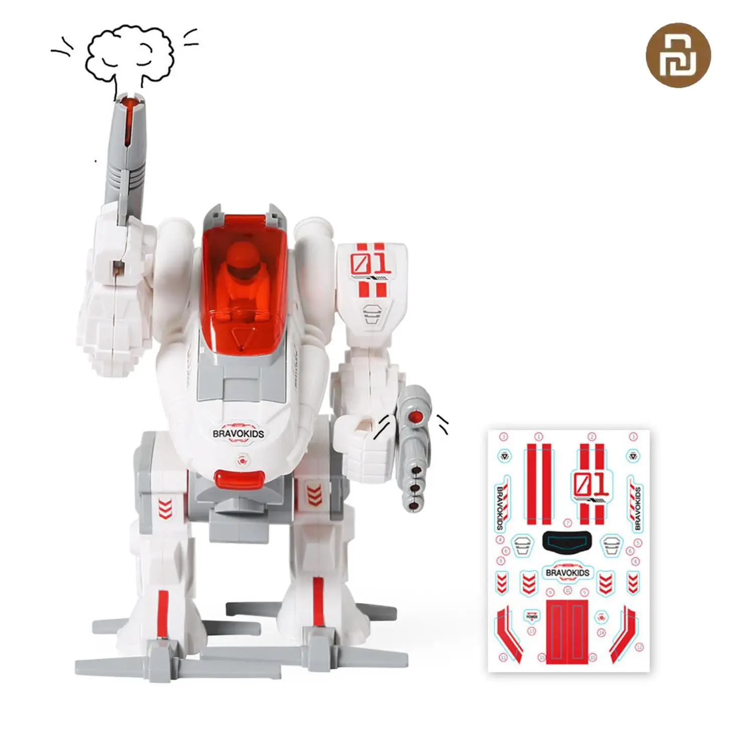 building blocks robot